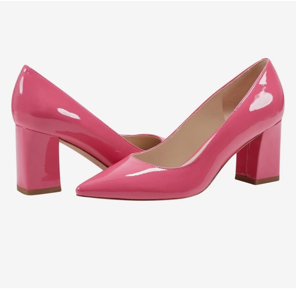 Marc Fisher Zala Heels - Pink Patent
Leather Pumps